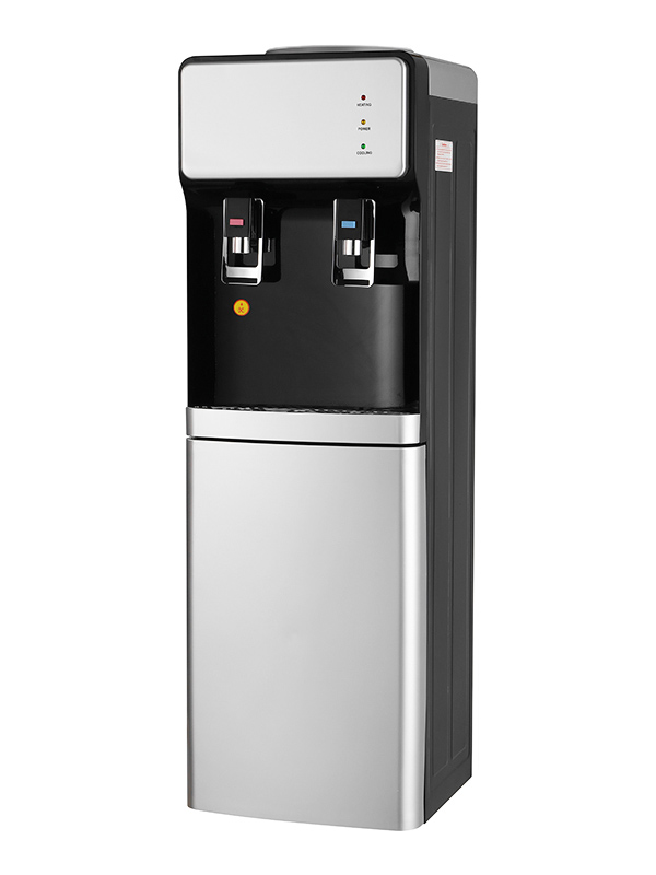 Hoogwaardige zuivering Elektronische verwarming Verticale waterdispenser met locker