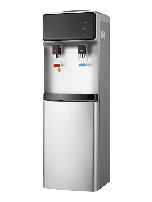 Hoogwaardige zuivering Elektronische verwarming Verticale waterdispenser met locker