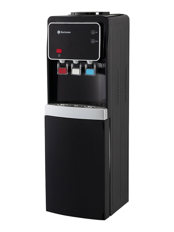 Meerkleurige elektronische verwarming verticale waterdispenser met locker